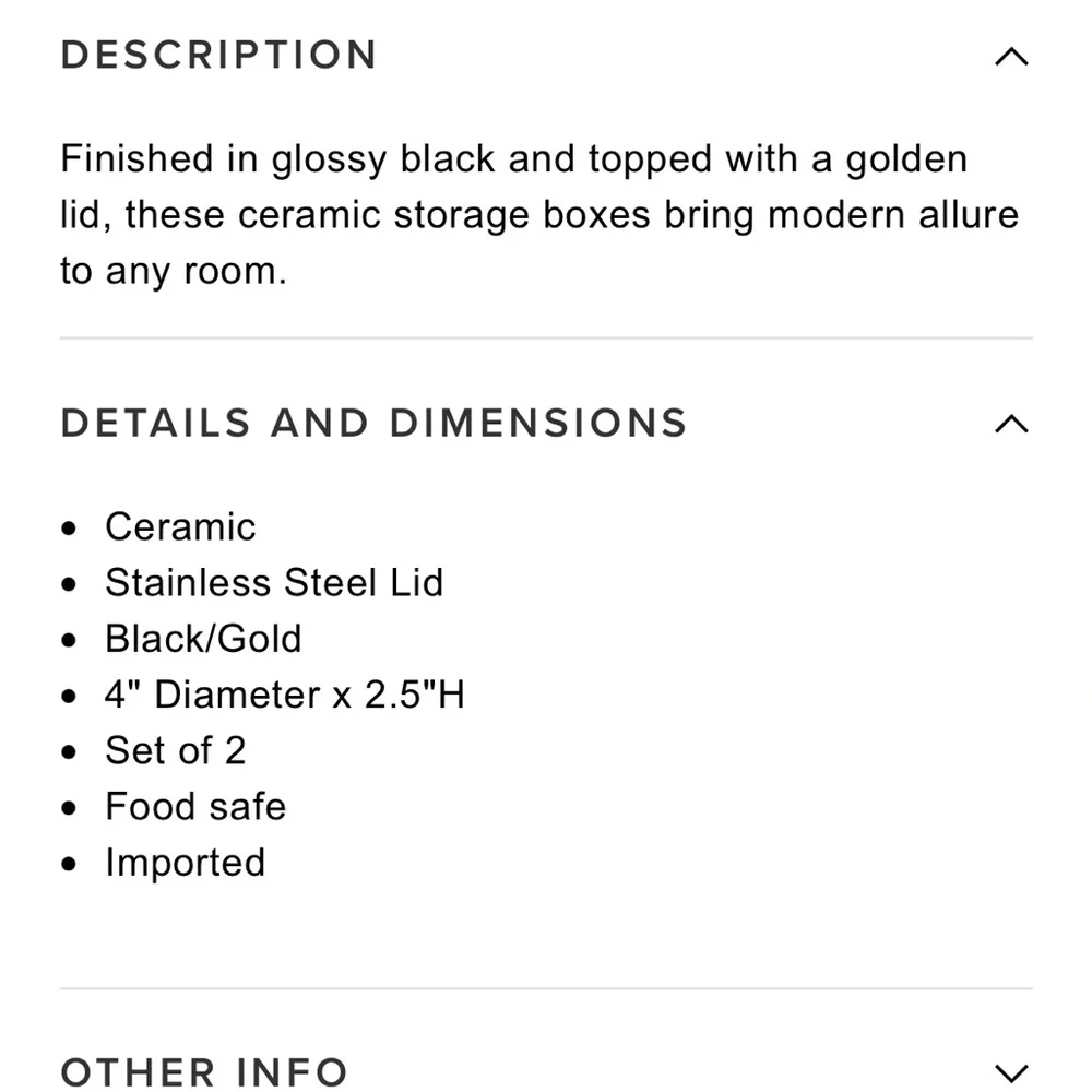 🎁Z Gallerie Storage Duo